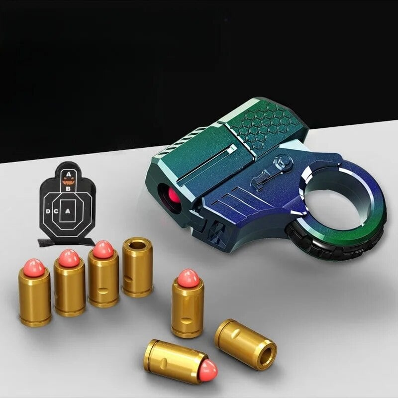 Alloy Ring Spinning Toy Pistol