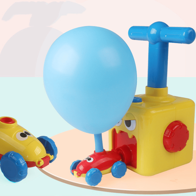 🎁Easter Hot Sale 40% OFF--Fun Packed Balloon Car Toy Pump Set