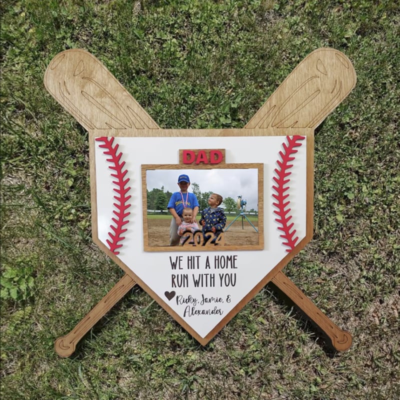 🔥Father's Day gift 🔥 - baseball picture frame