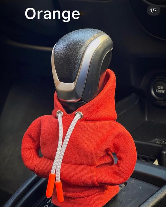 Hoodie Car Gear Shift Cover