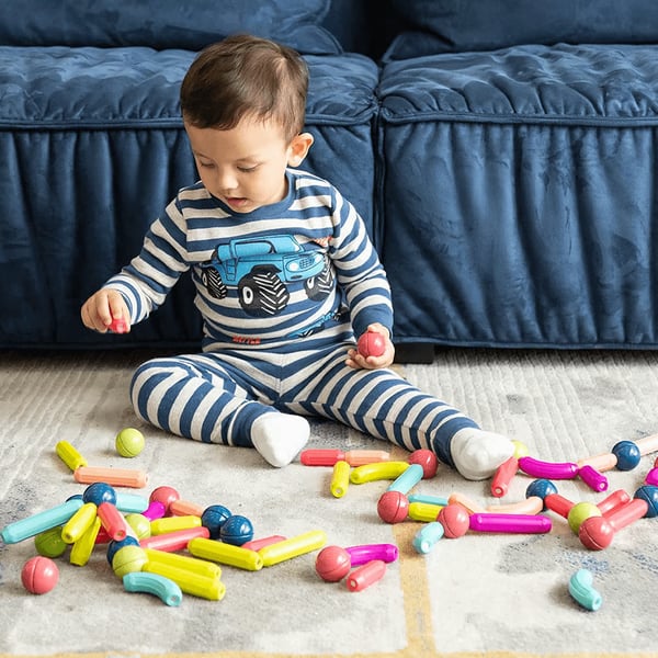 Magnetic Balls and Rods Set Educations Magnetic Building Blocks