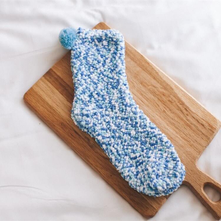 🌲 Early Christmas Sale 40% OFF🎁Cute Cake Winter Fuzzy Slipper Socks