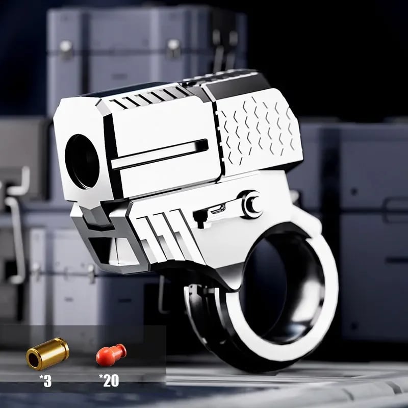 Alloy Ring Spinning Toy Pistol