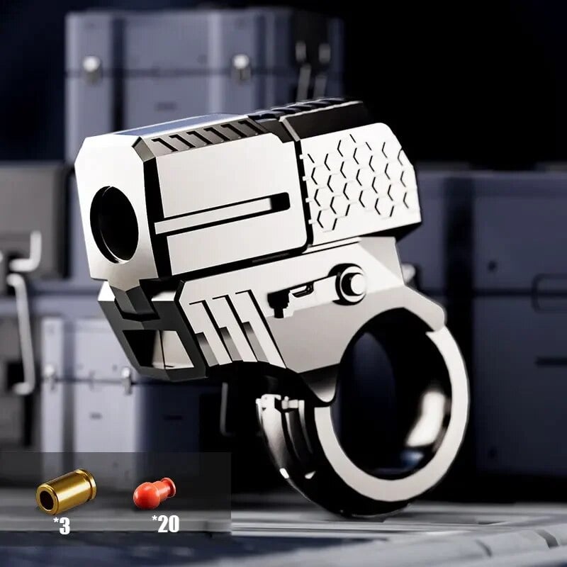 Alloy Ring Spinning Toy Pistol