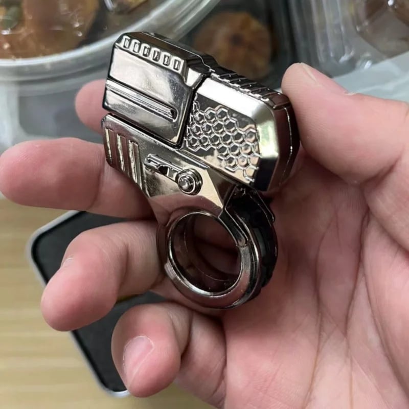 Alloy Ring Spinning Toy Pistol