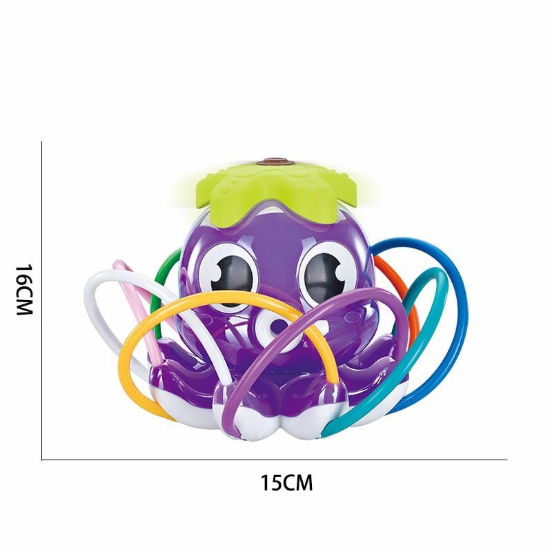 🎁Summer new🔥 children's rotatable outdoor water toy sprinkler octopus octopus toy🌊