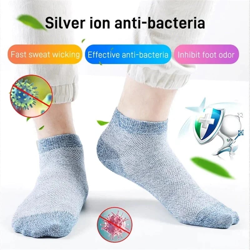 Breathable Anti-bacterial Deodorant Socks