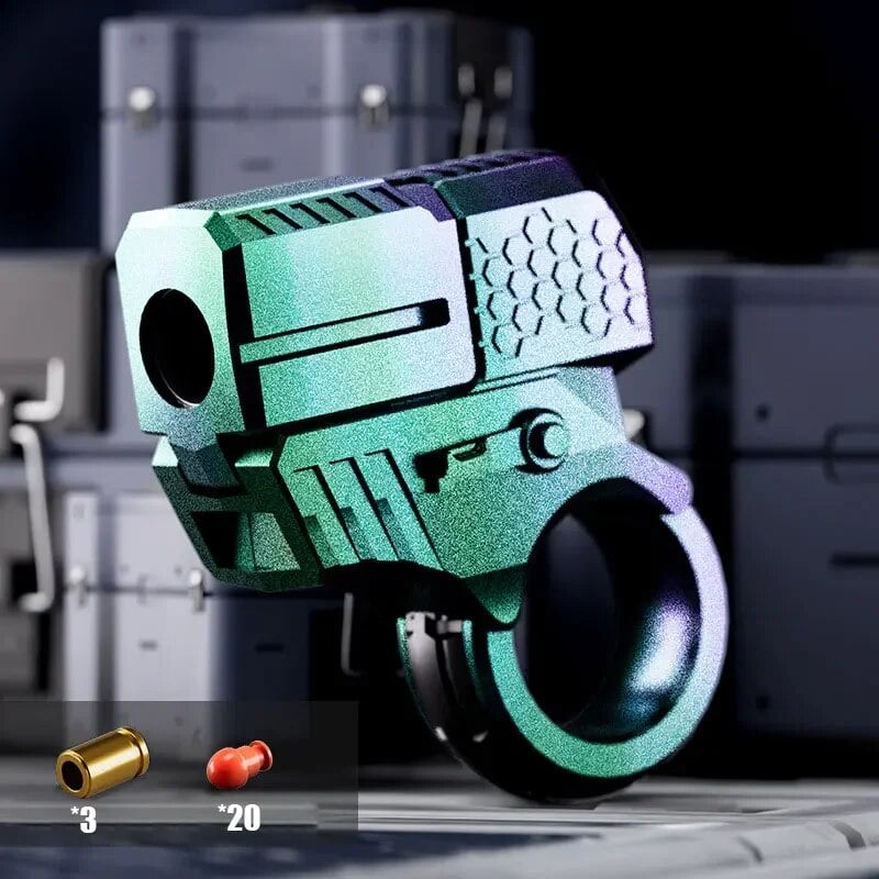 Alloy Ring Spinning Toy Pistol