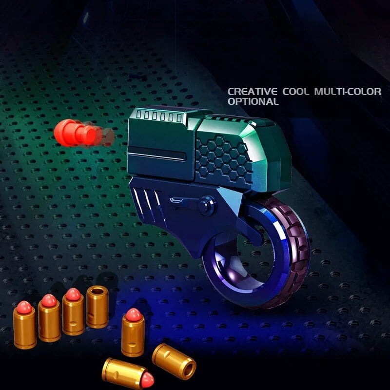 Alloy Ring Spinning Toy Pistol