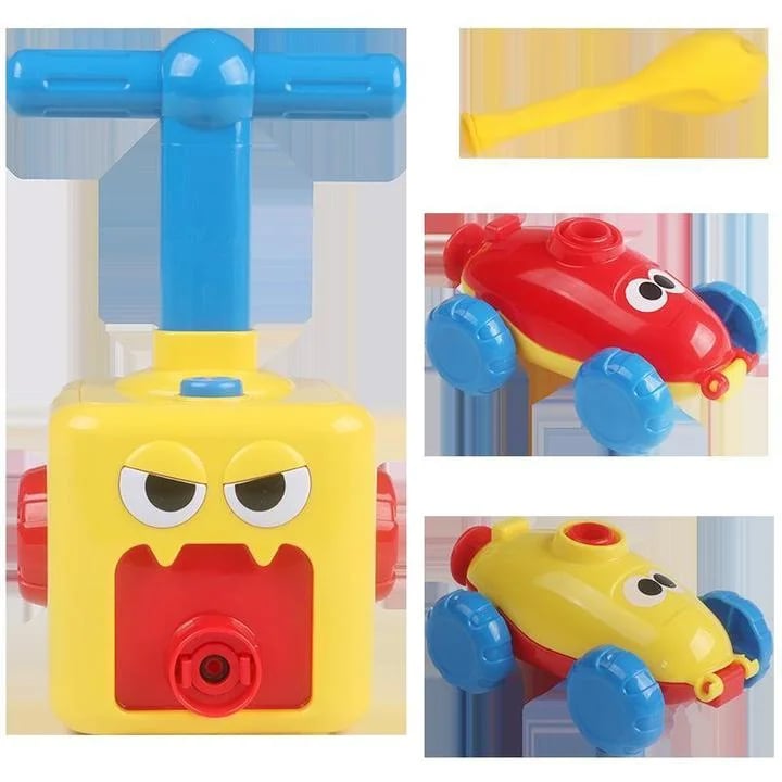 🎁Easter Hot Sale 40% OFF--Fun Packed Balloon Car Toy Pump Set