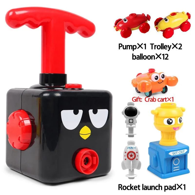 🎁Easter Hot Sale 40% OFF--Fun Packed Balloon Car Toy Pump Set