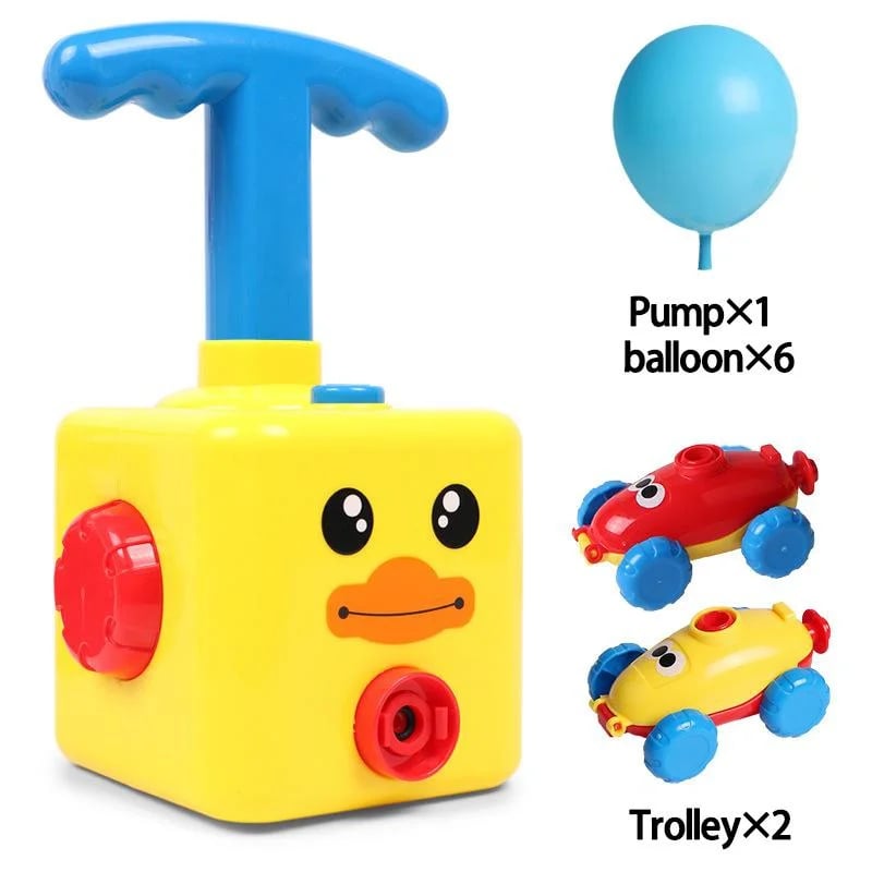 🎁Easter Hot Sale 40% OFF--Fun Packed Balloon Car Toy Pump Set